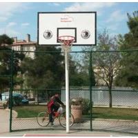 Fiber Panyalı Tek Direkli Basketbol Potası